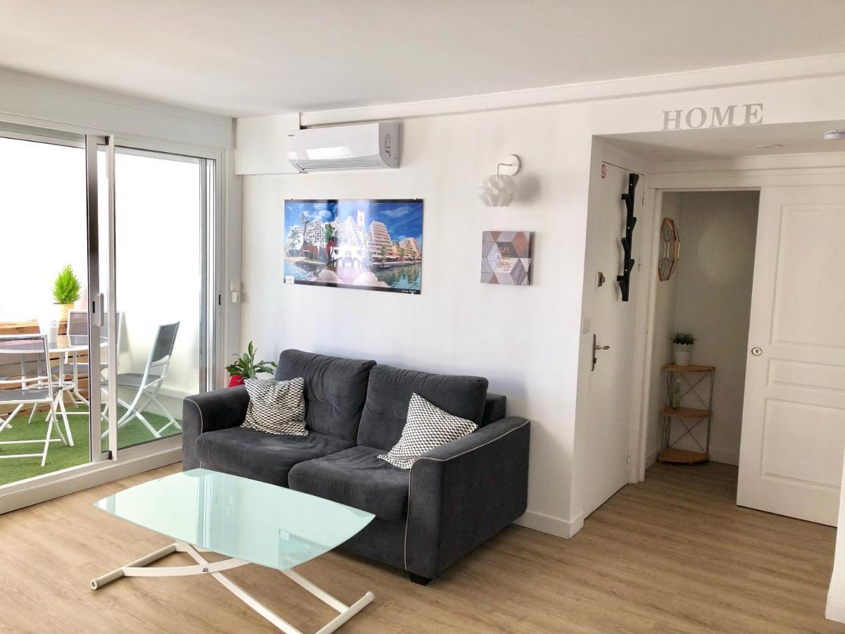 Appartement T2 De 40M2 Refait A Neuf Pour Vous ! Climatise La Grande Motte Exteriér fotografie